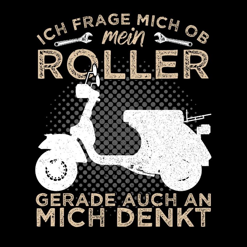 Motorroller Roller Rollerfahrer Scooter Zweirad