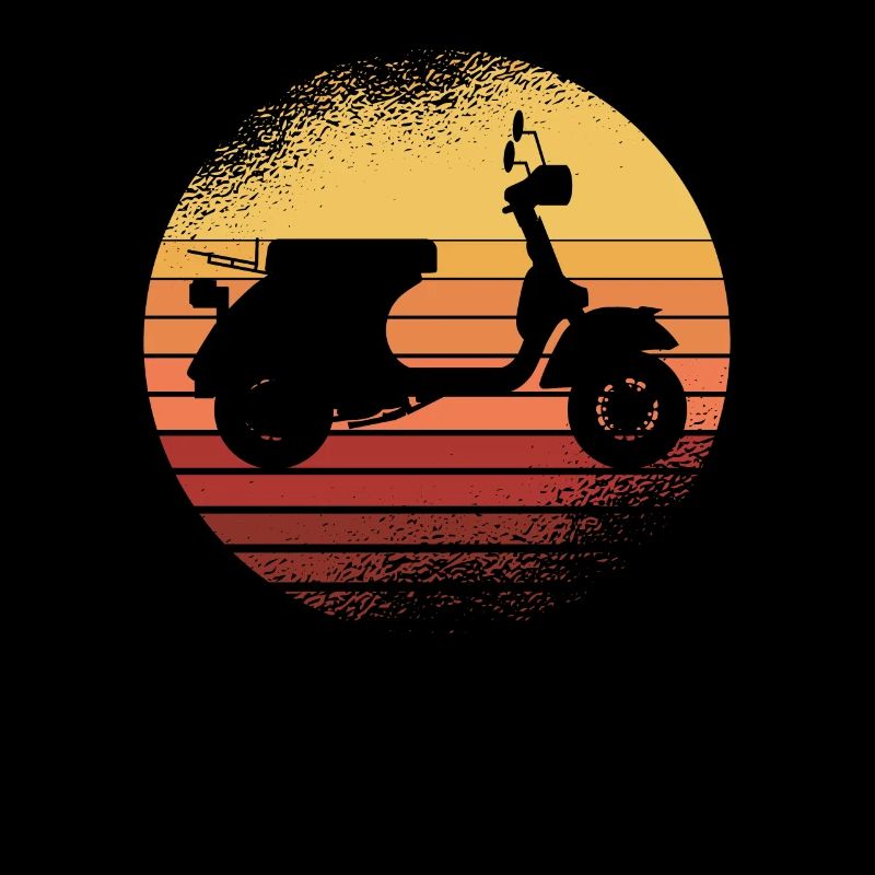 Motorroller Roller Rollerfahrer Scooter Zweirad