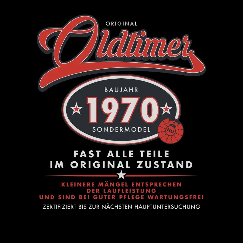 Geburtstag - Oldtimer 1970