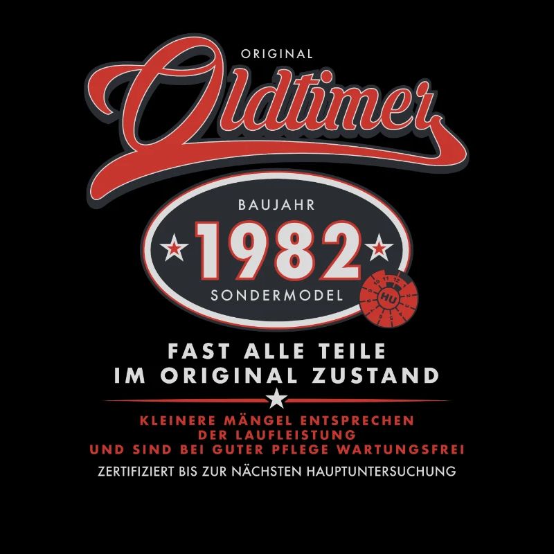 Geburtstag - Oldtimer 1982