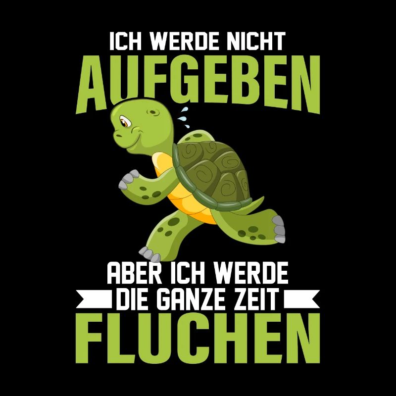 Läufer Joggen Marathon Schildkröte Langsam Jogger