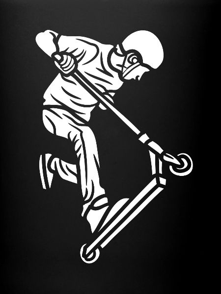 Scooter blanc