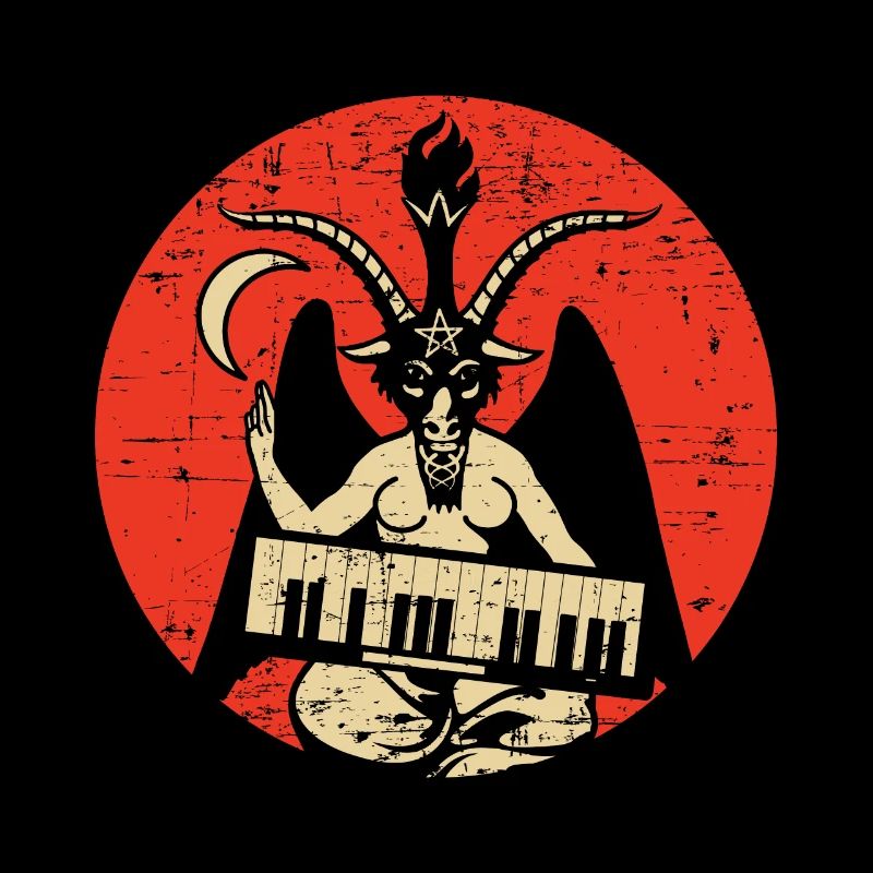Satan Barometh Satanic Occult Devil Baphomet Goat