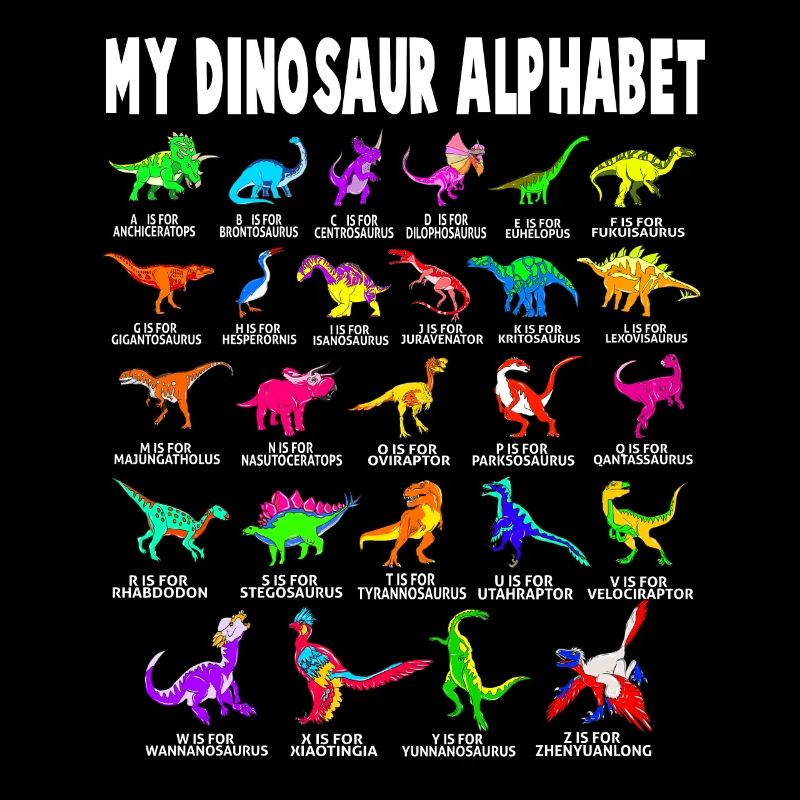 My Dinosaur Alphabet Dino A-Z ABC T-Rex