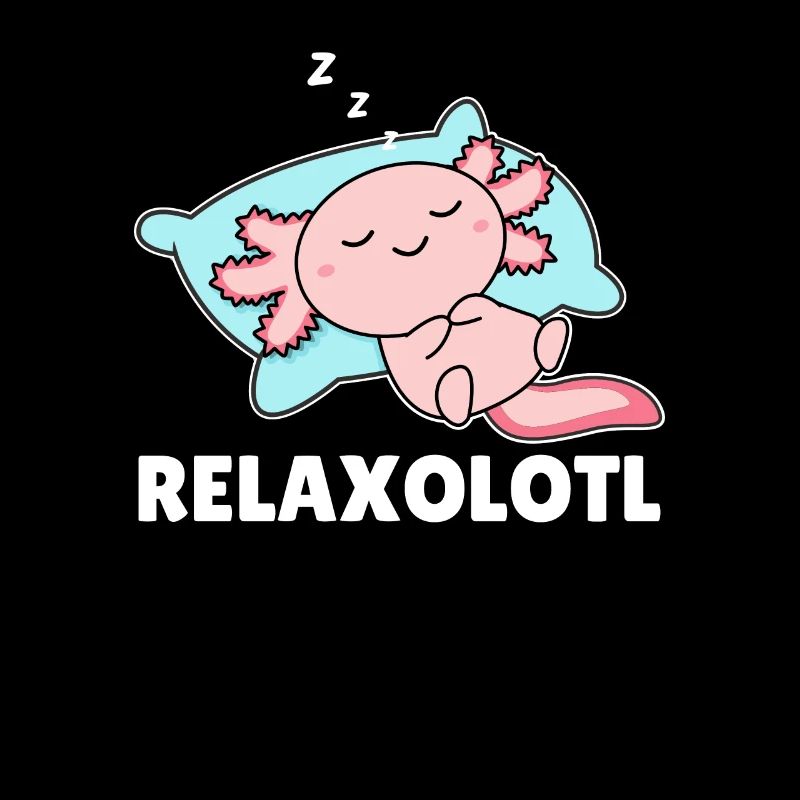 Relaxolotl Axolotl Amants animaux doux relaxer