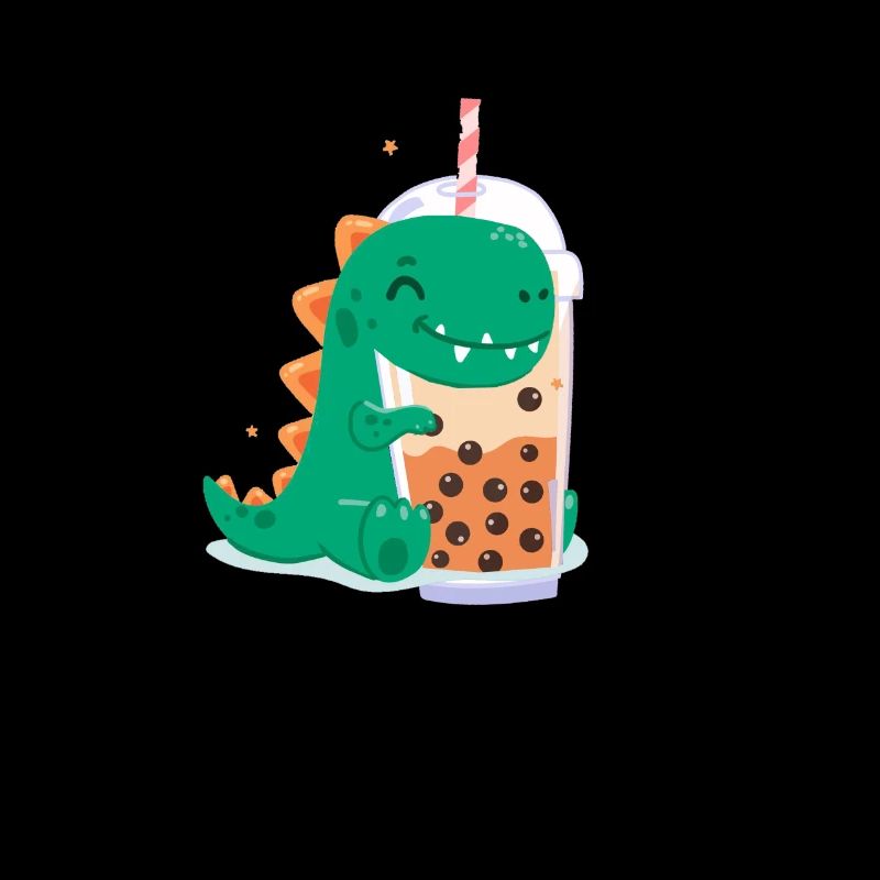 Bubble Tea Dino