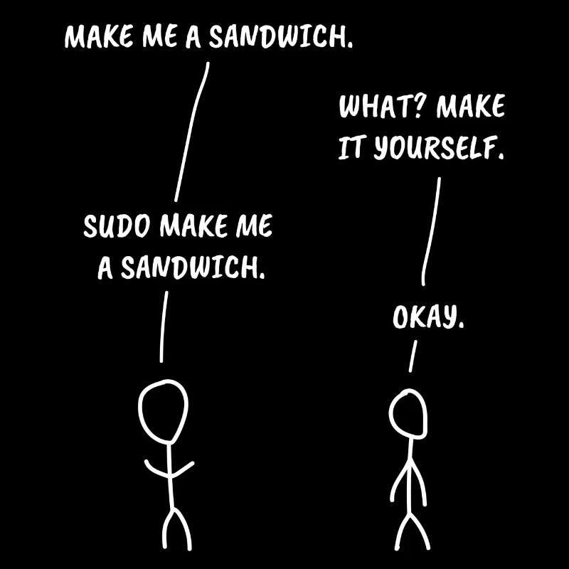 SUDO MAKE ME A SANDWICH