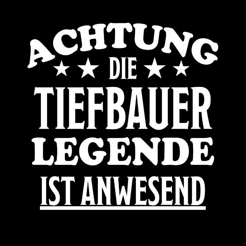 Tiefbauer Lustiger Spruch Beruf Tiefbau Geschenk