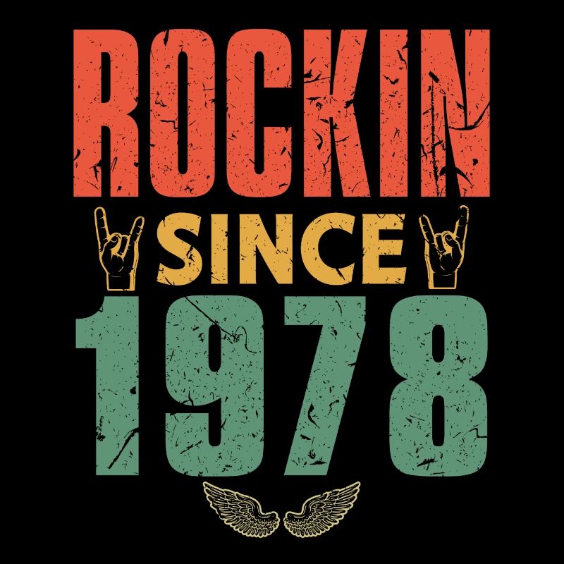 Birthday 1978 Spruch Rock