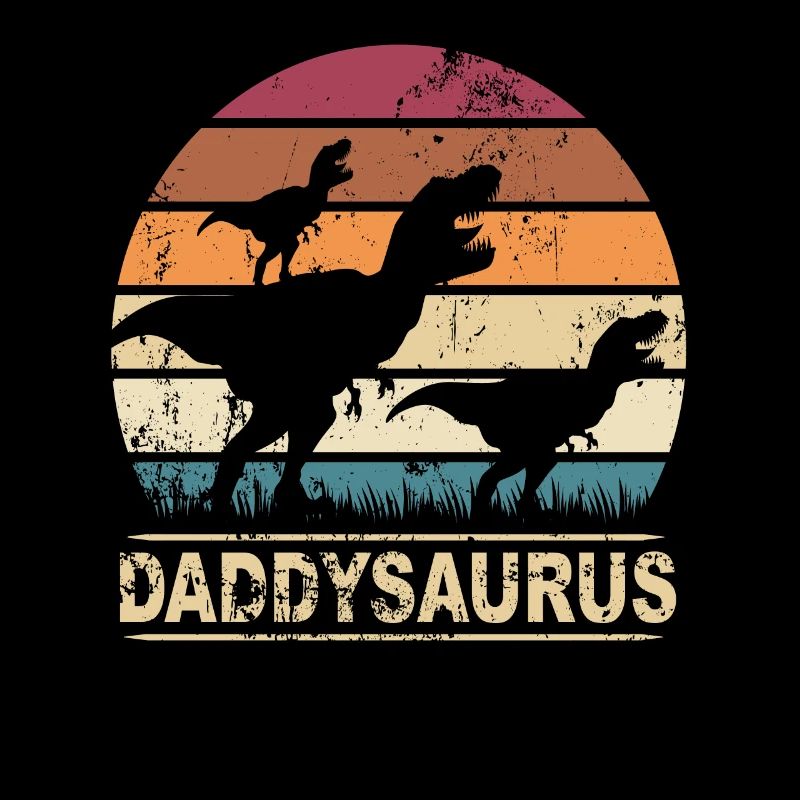 Daddysaurus Dinosaurier Kinder Dino Geschenkidee