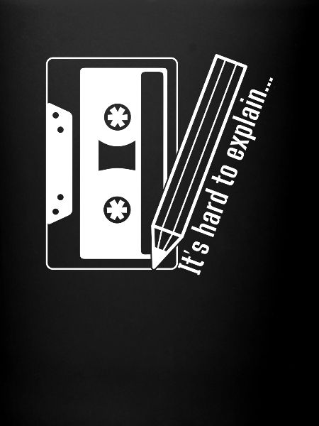 Cassette et crayon chemise