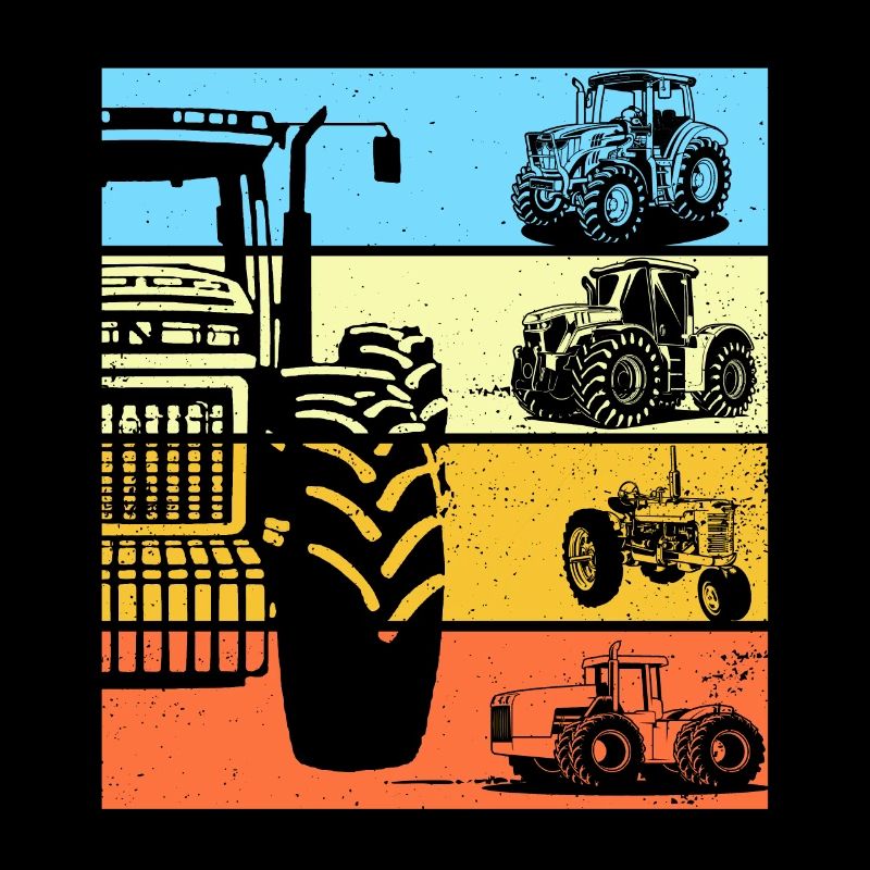 Traktor Retro Traktor Vintage Traktor Geschenk