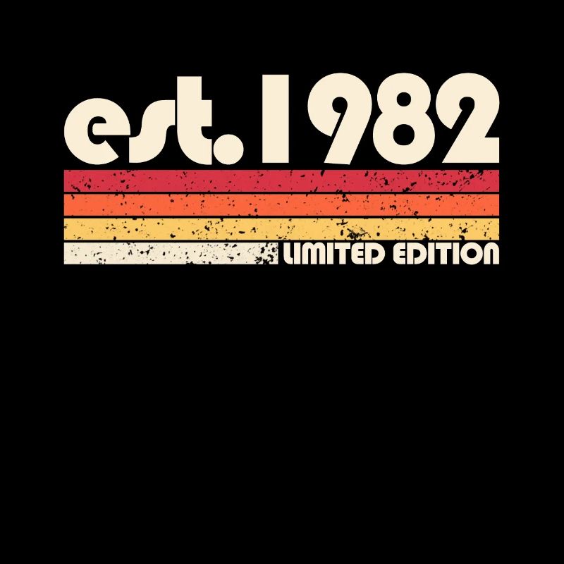 1982 Limited Edition Rétro Vintage