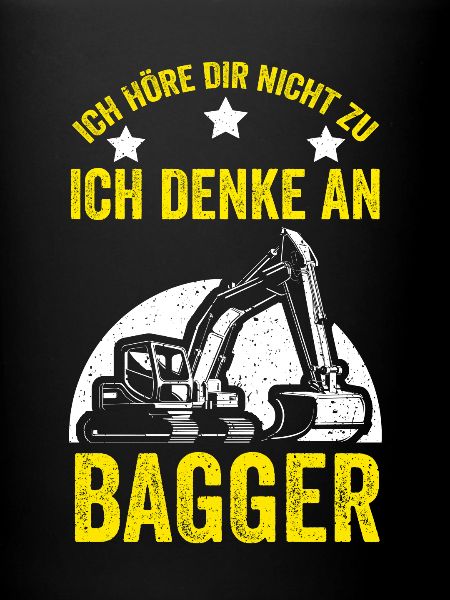 Baggern Baggerfahrer Bagger