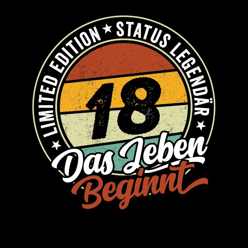 18 Geburtstag Das Leben beginnt