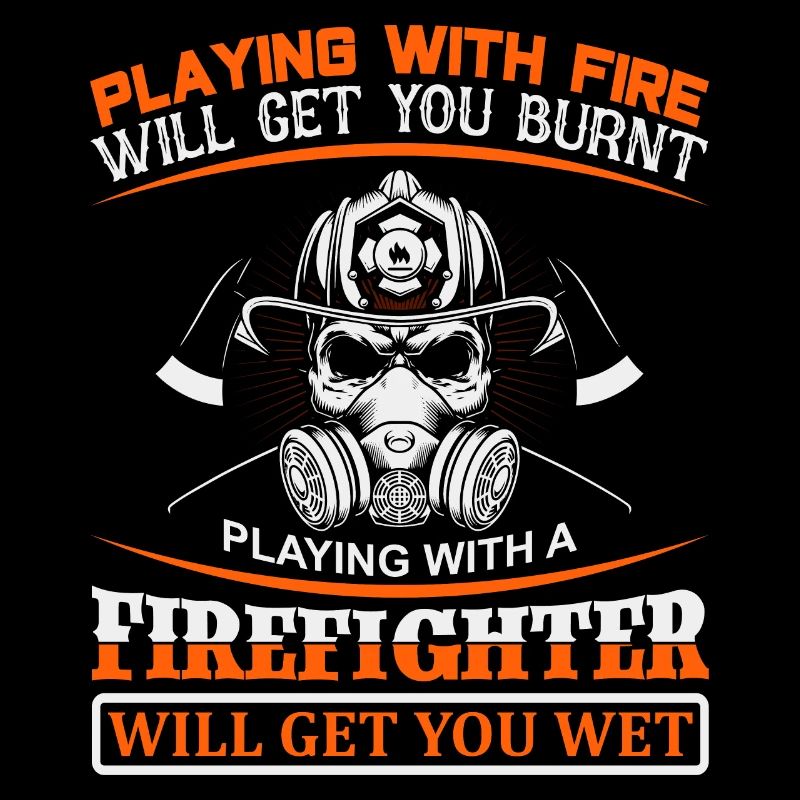 Firefighter Fire Axe Volunteer Fire Brigade