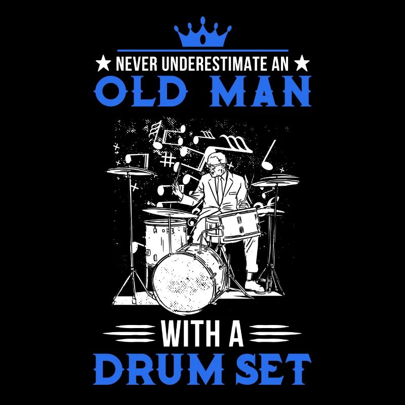 Batterie Old Man Batteur Batteur