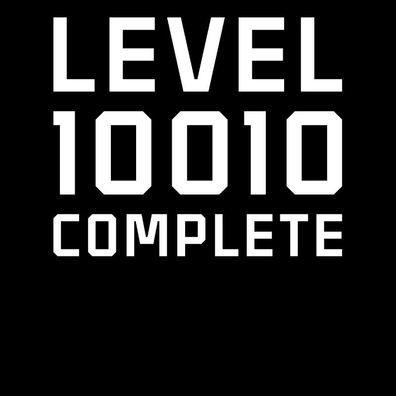 Geburtstag Level 18 Complete Binär