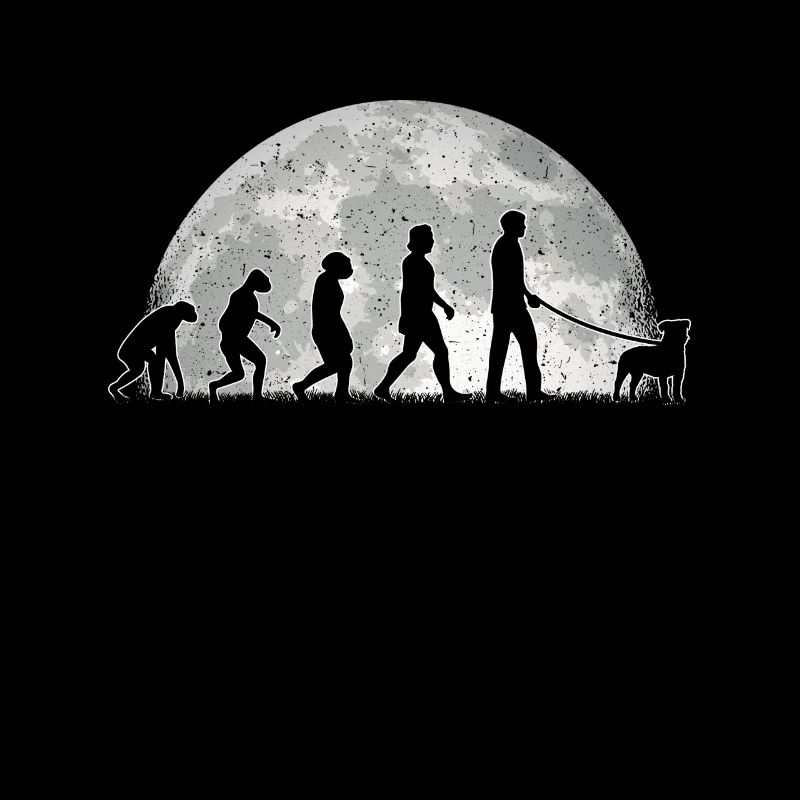 Parson Russell Terrier Evolution Lune