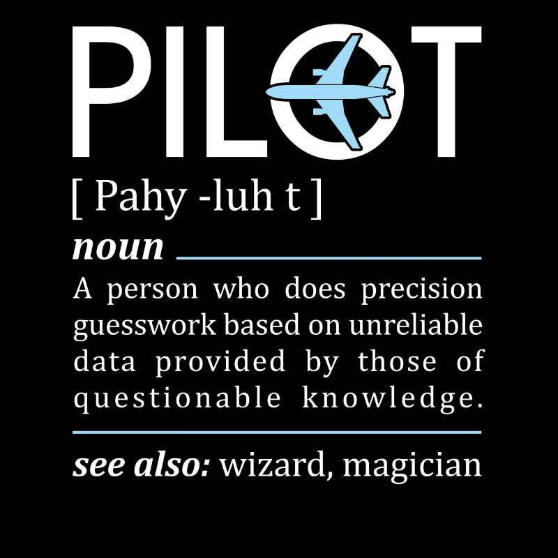 Pilot Definition Aeronautical Academy Fun Airplane