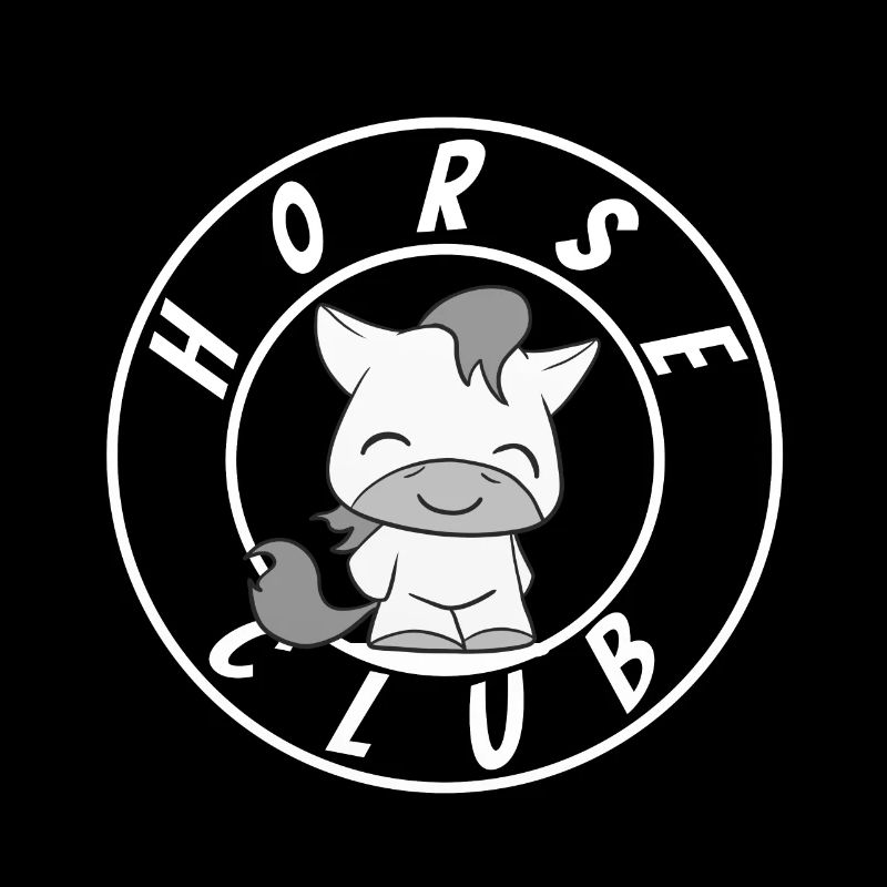 süßes Pferd Kawaii Comic süß Pferdchen Reiten