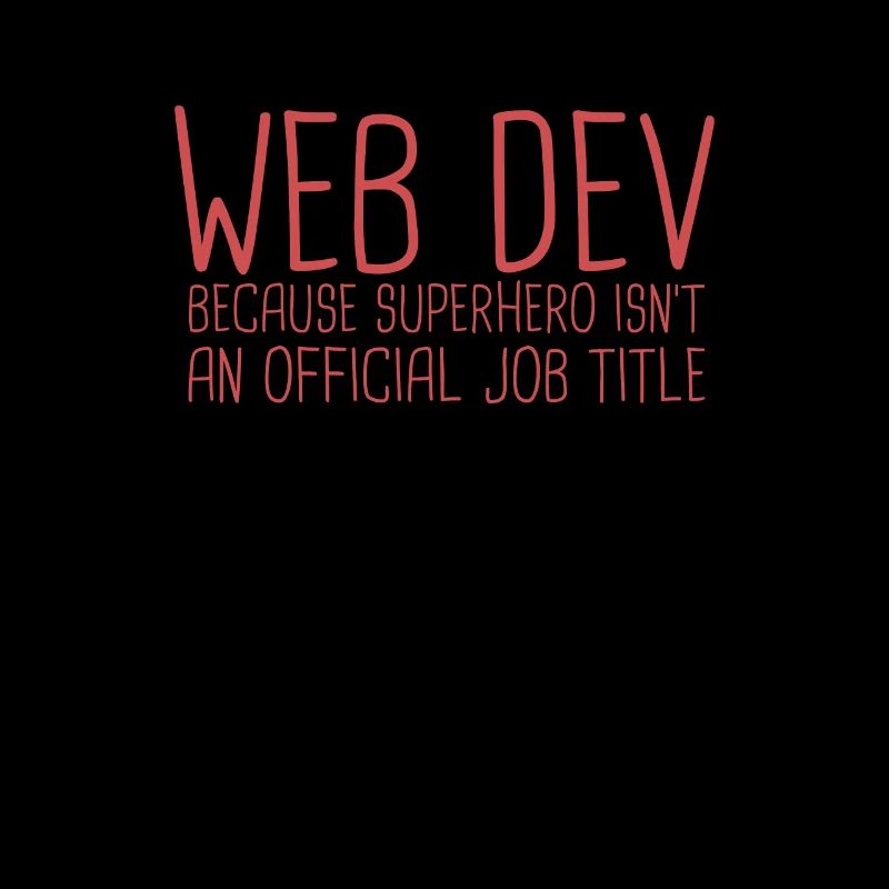 "Web Developer Superhero | Webentwickler"