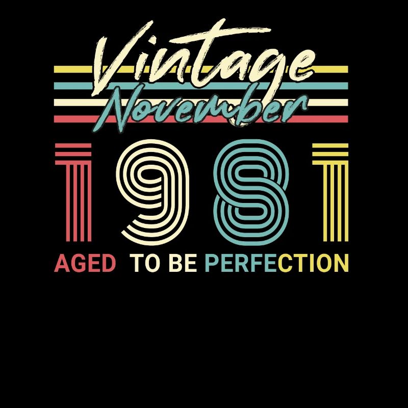 Geschenkidee 1981 November Retro
