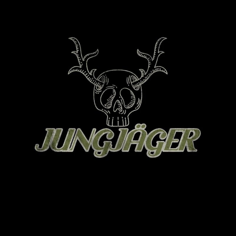 Jungjäger Jäger Neuling Geweih