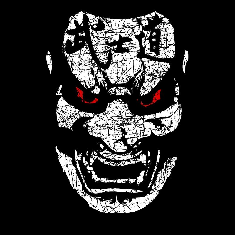 Kabuki Samurai Japanese Martial Arts Mask