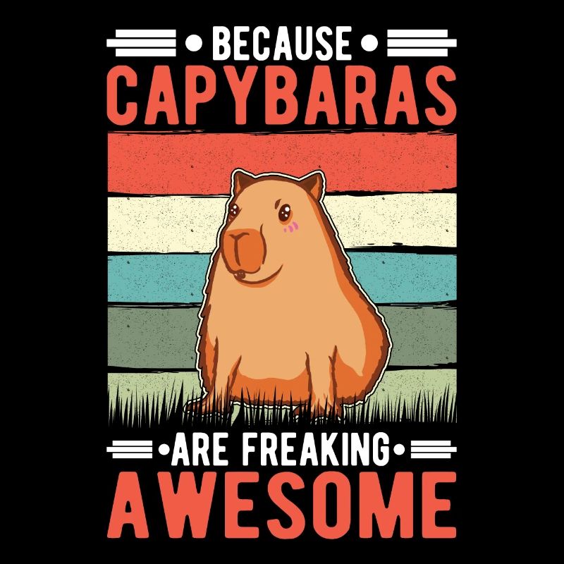 Parce que les Capybaras sont impressionnants