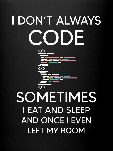 Jag kodar inte alltid för programmerare rolig kodning