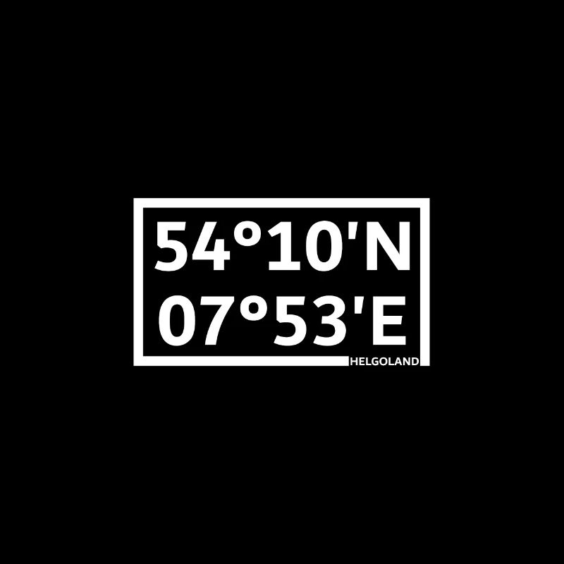 Helgoland Coordinates