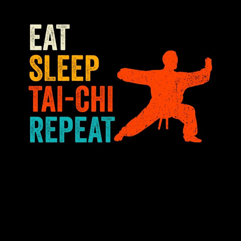 Manger dormir Tai-Chi Répéter