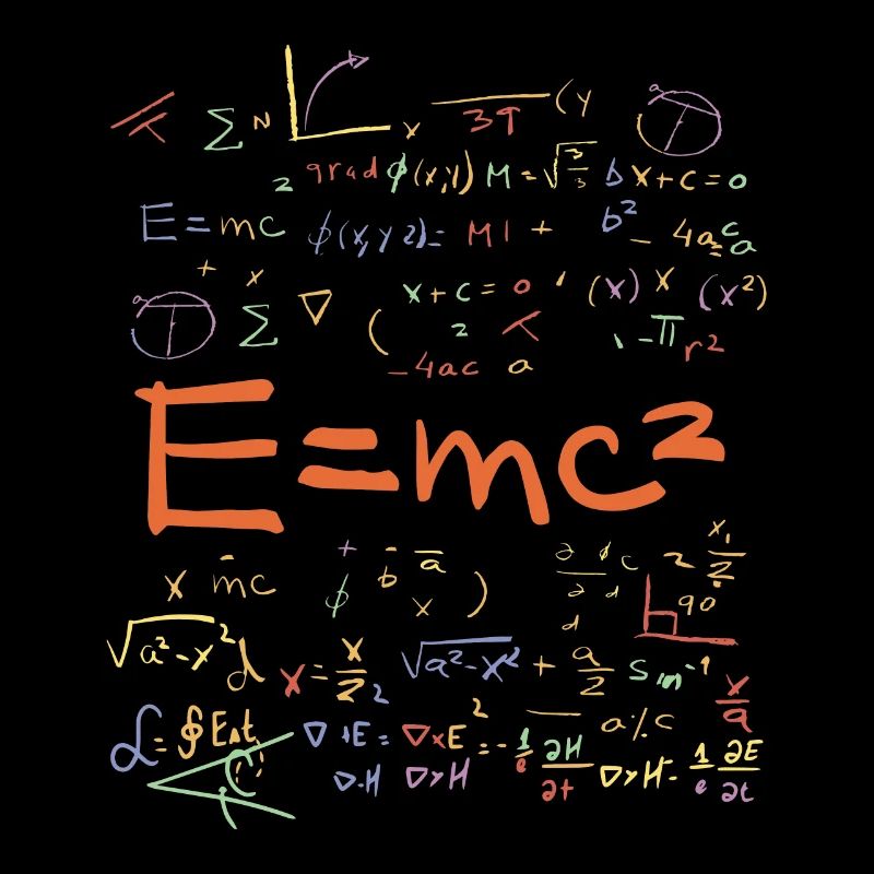 Physik und Mathematik Formeln EMC2