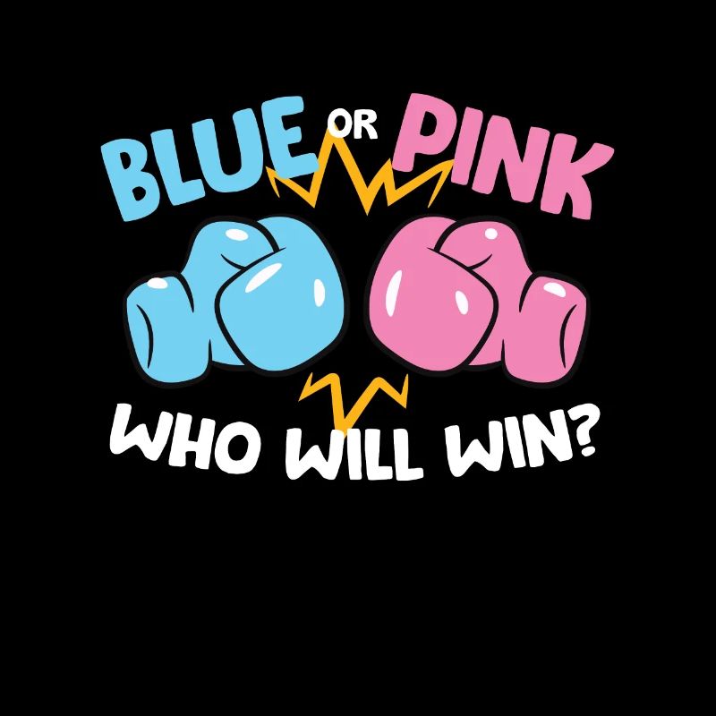 Blau oder Rosa Wer wird gewinnen Lustige