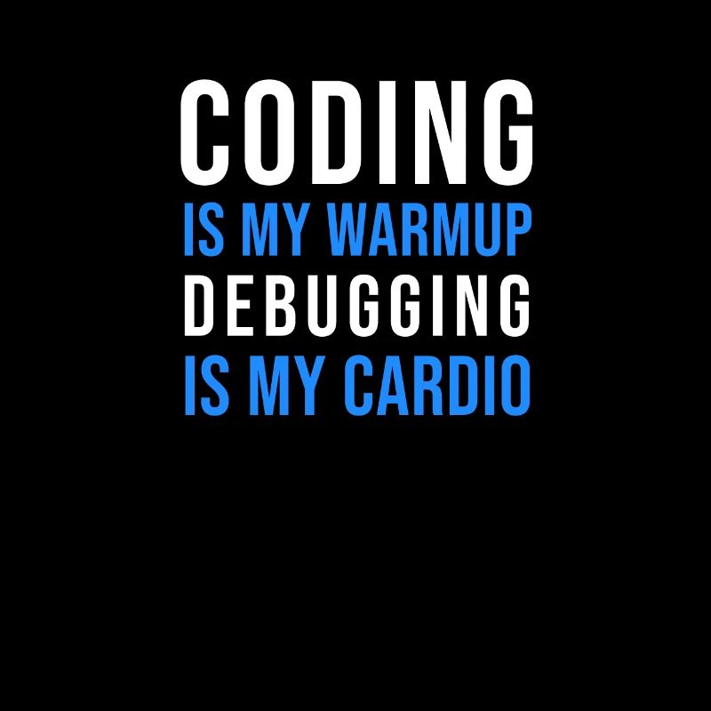 Drôle de programmeur disant codage Informatique