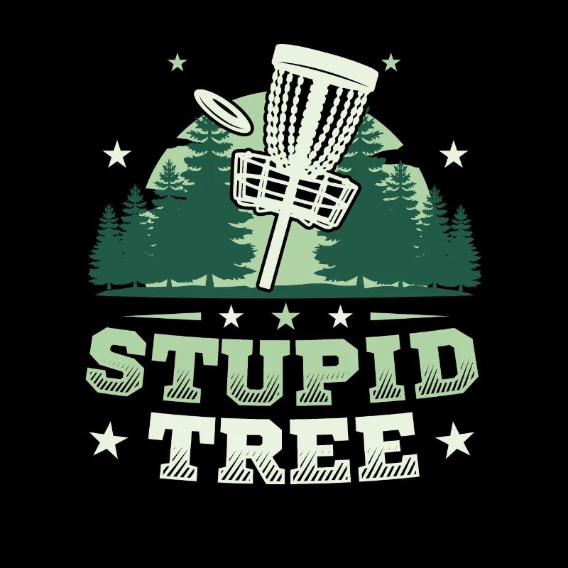 Frisbee Golf Stupid Tree Disc Golf Tee