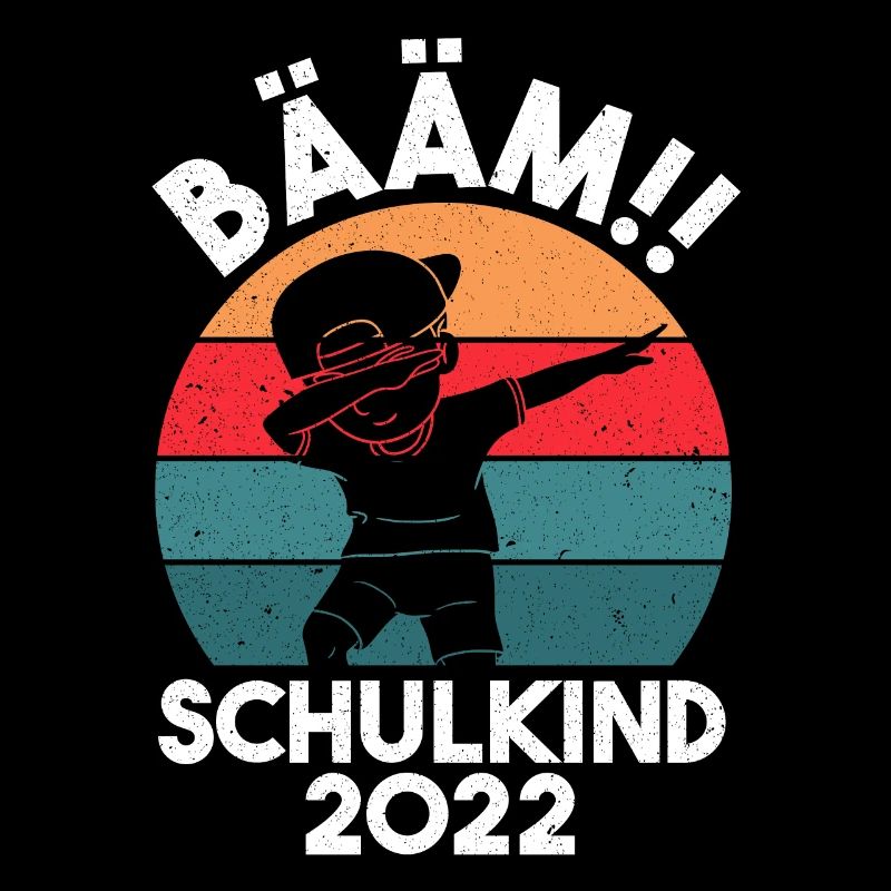 Schulkind 2022 Dabbing Schüler Bääm Einschulung