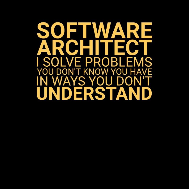 "Software Architect Problem |Software Architektur"