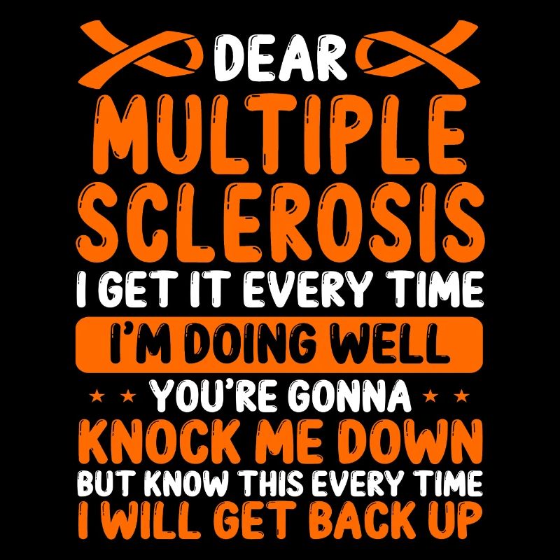 Multiple Sclerosis Awareness Month MS Ribbon