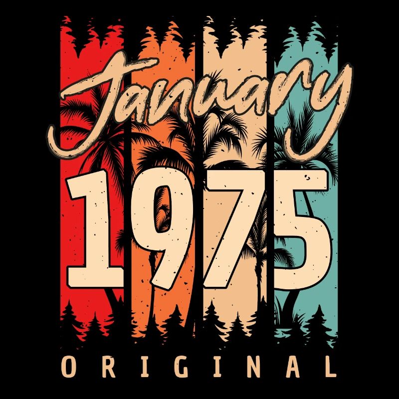 Januar 1975 Orginal Retro