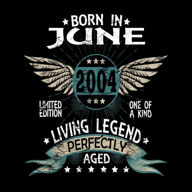 Legends Born in June 2004
