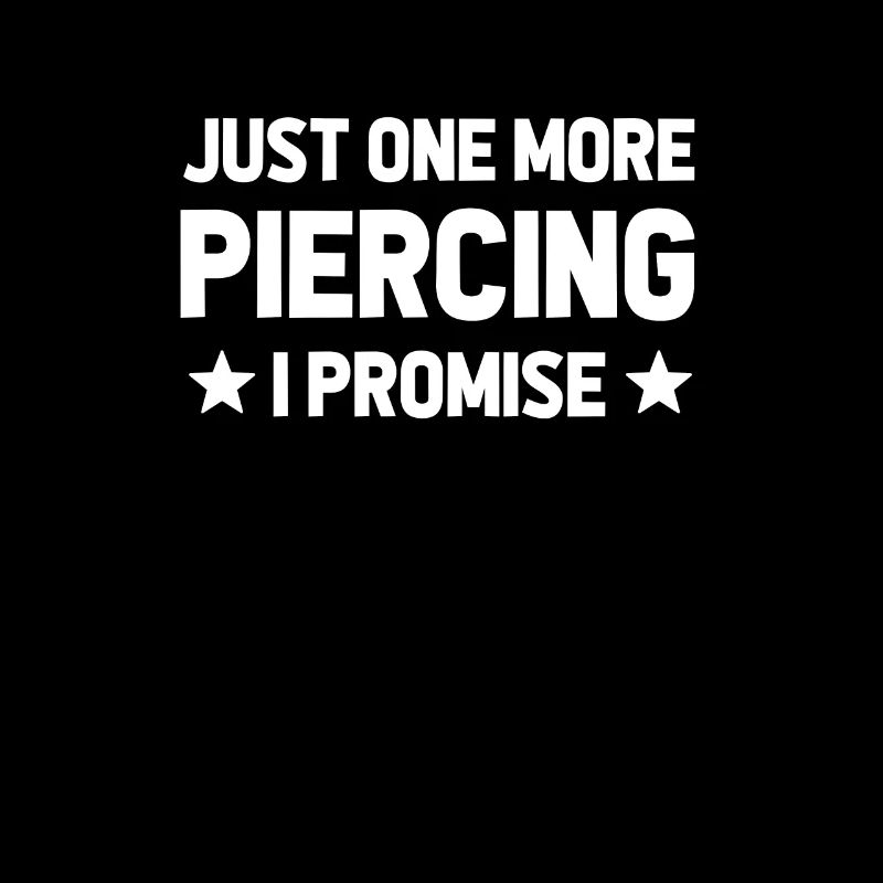 Lustiger Piercing Spruch Schmuck Geschenk