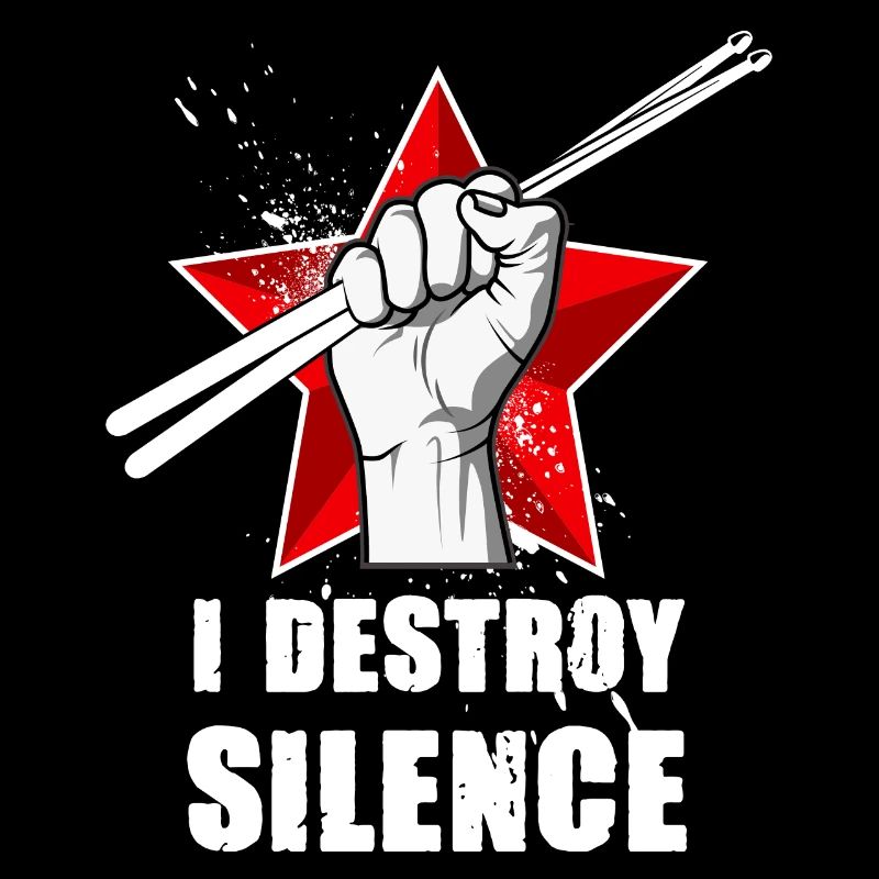 Batterie percussions i destroy silence