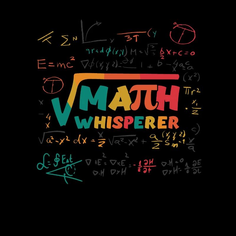 Math learner, funny math teacher