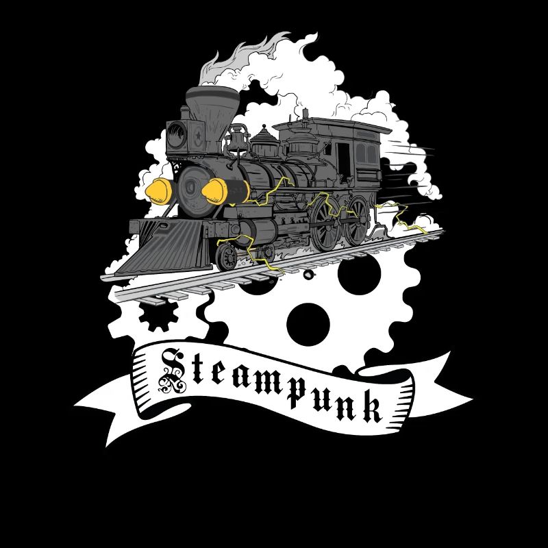 Train à vapeur Steampunk