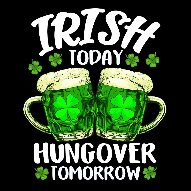 St. Patrick's Day Kleeblatt Irisch Bier Geschenk