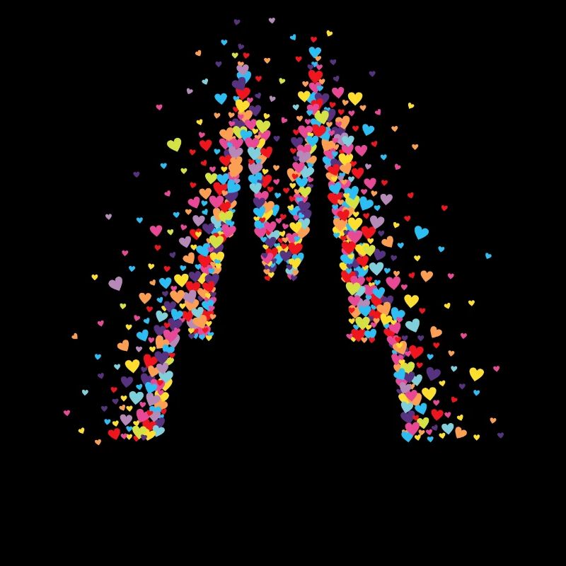 Cologne Cathedral Cologne Carnival Confetti Hearts
