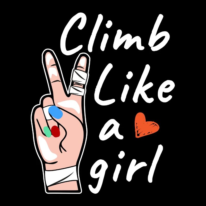 Klettern wie ein Mädchen, Bouldern Klettern