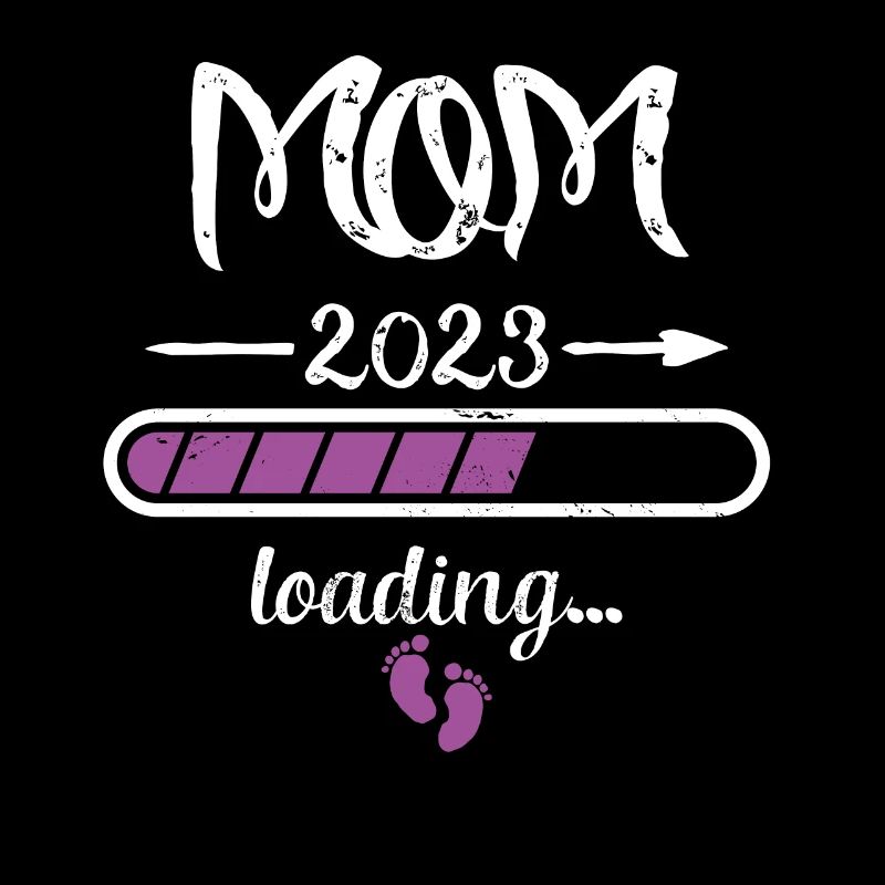 Mama 2023 Loading Schwangerschaft Mutter Geburt